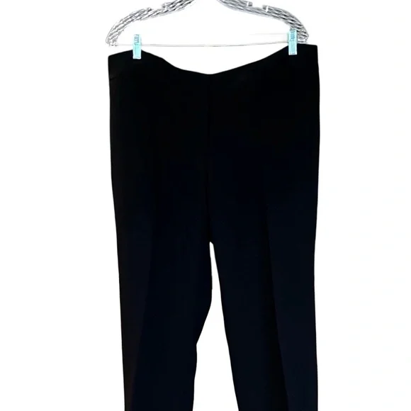 Talbots Signature Woman Lightweight Black Flowy Dress Pants 18W - Picture 8 of 13